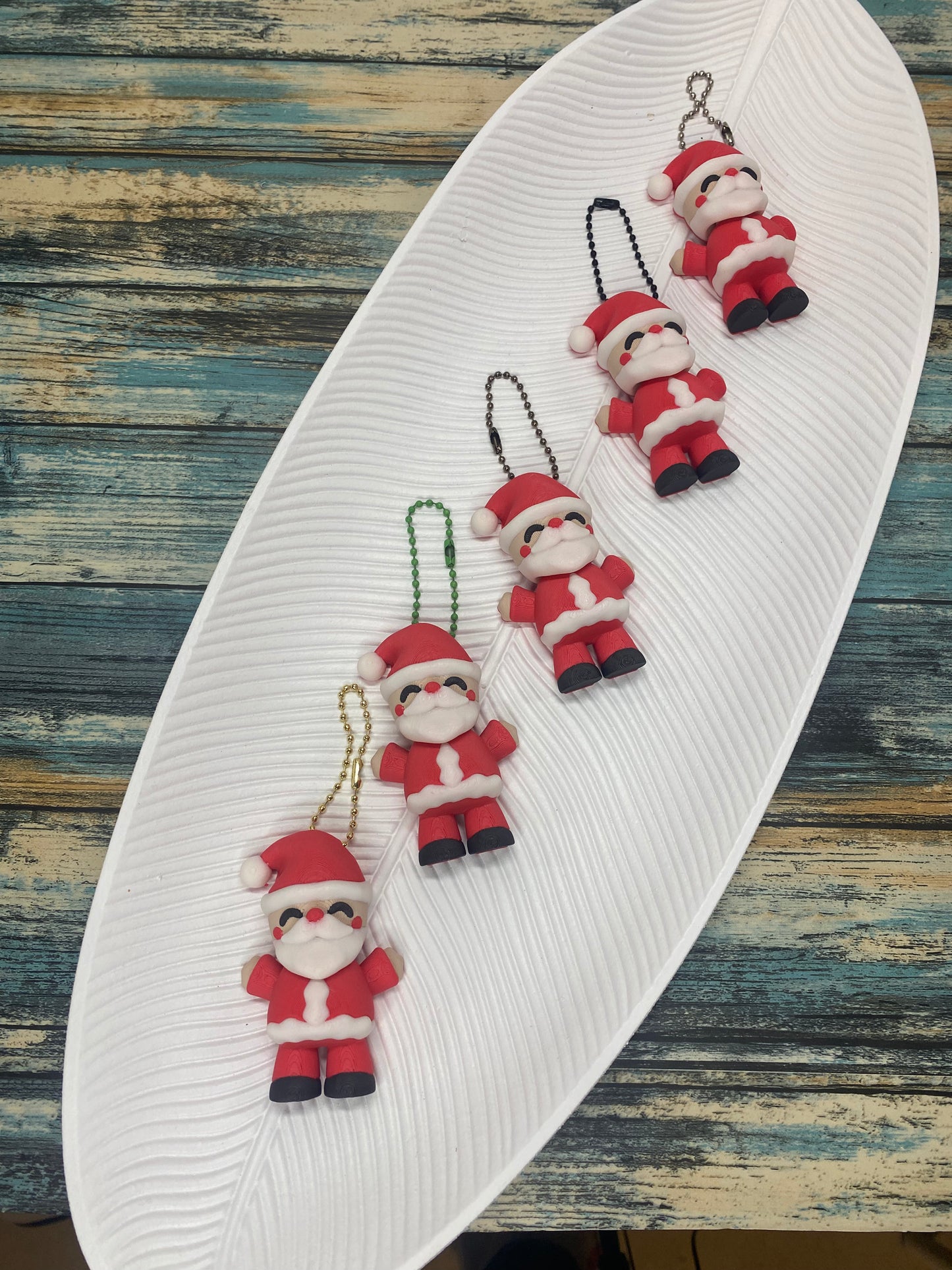 Santa Pocket Pal Keychain