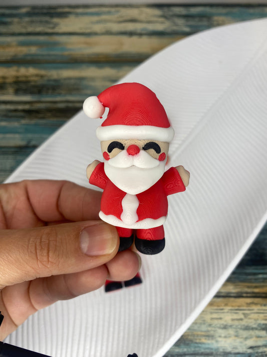 Santa Pocket Pal Keychain