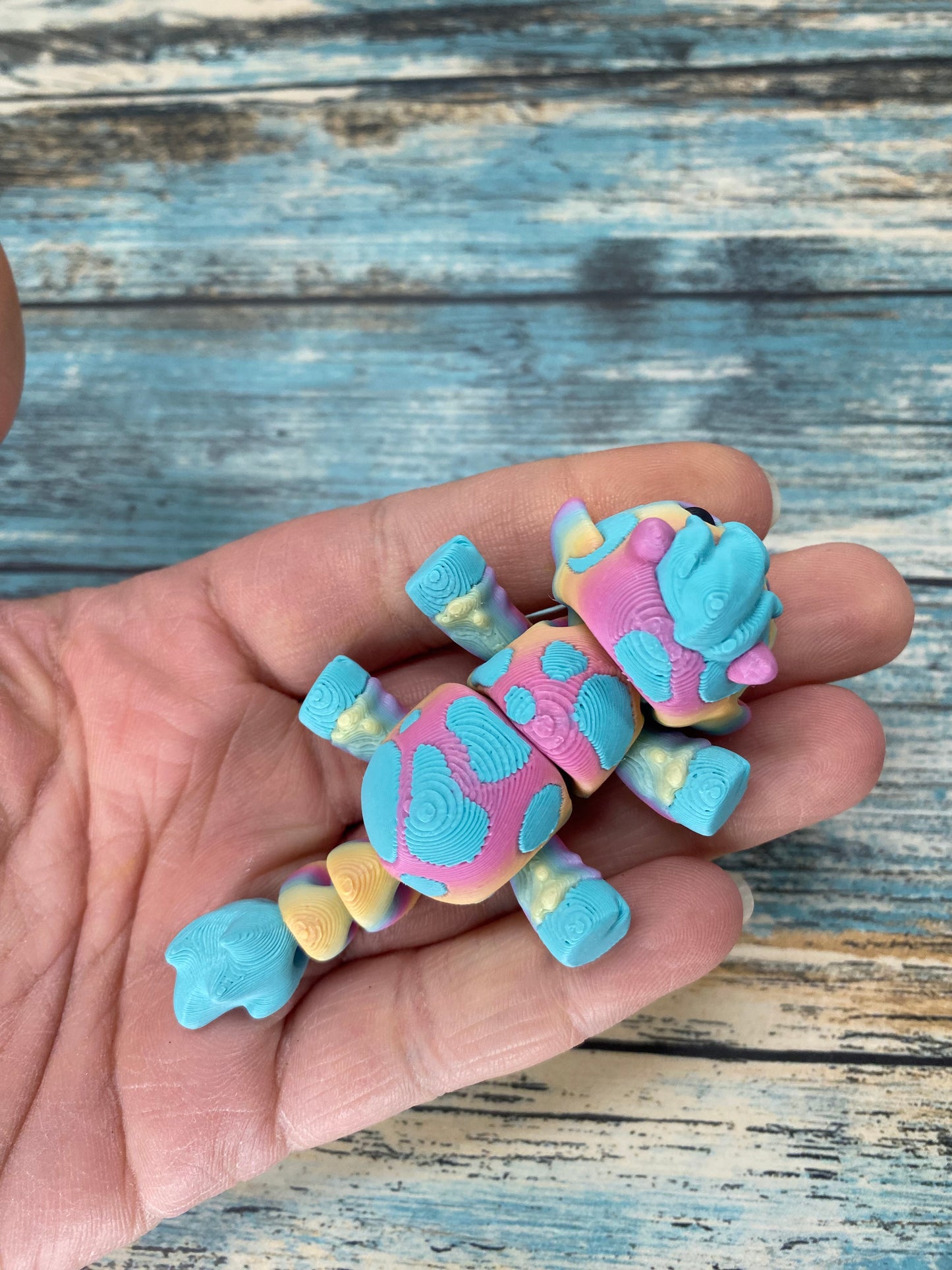 Rainbow Cow Pocket Pals