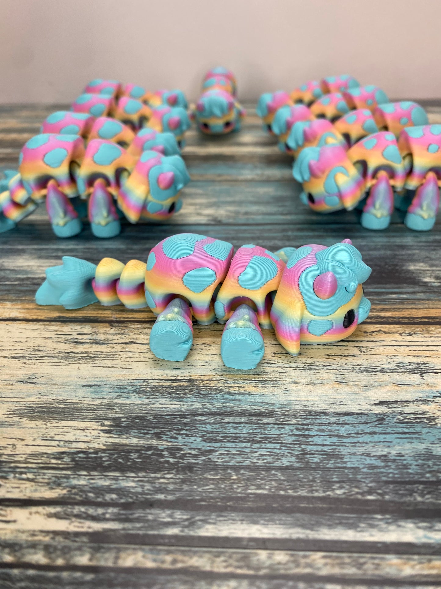 Rainbow Cow Pocket Pals