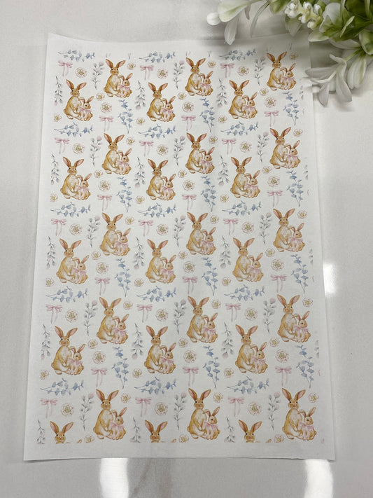 Easter Bunny Transfer Paper