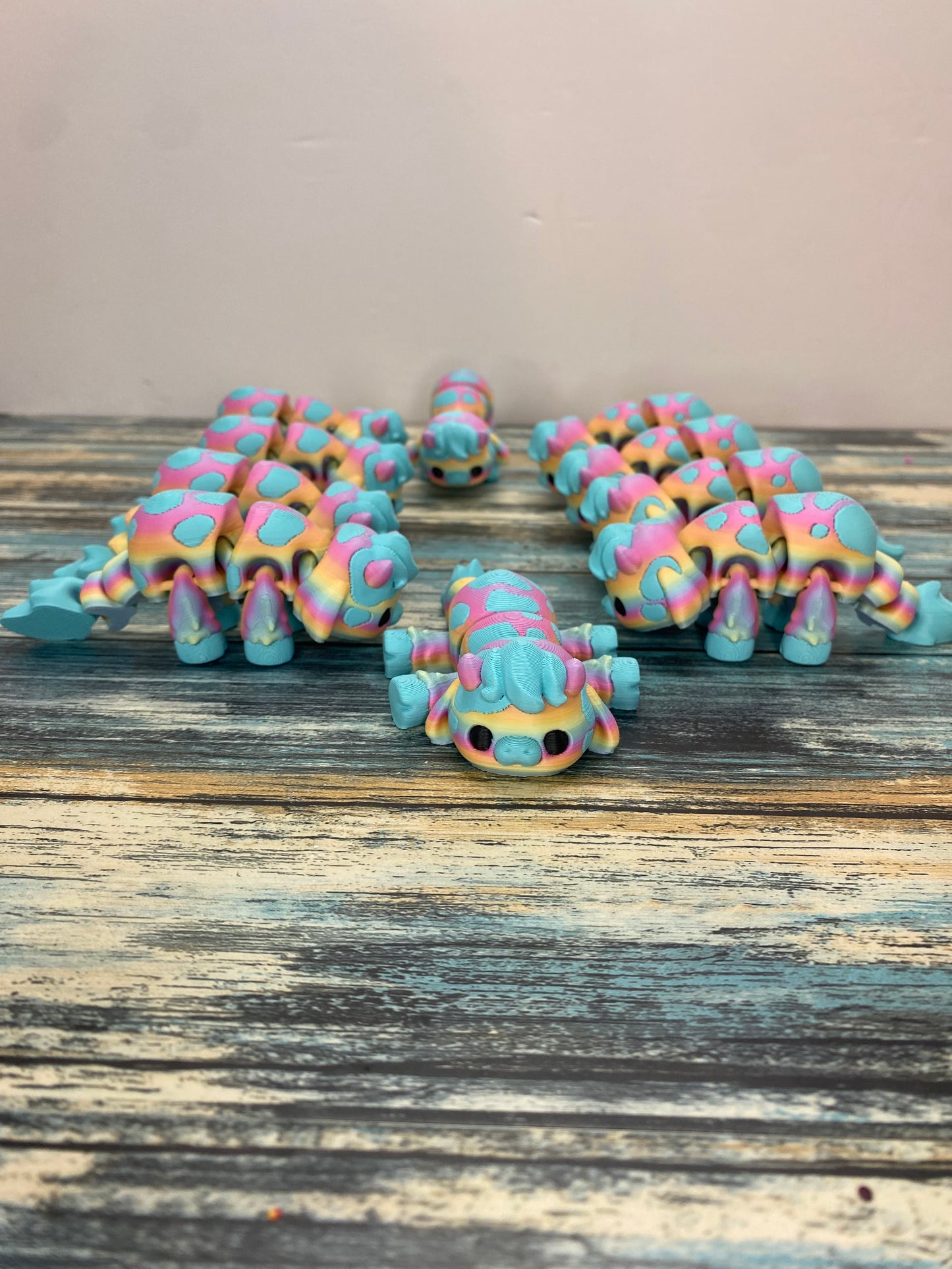 Rainbow Cow Pocket Pals