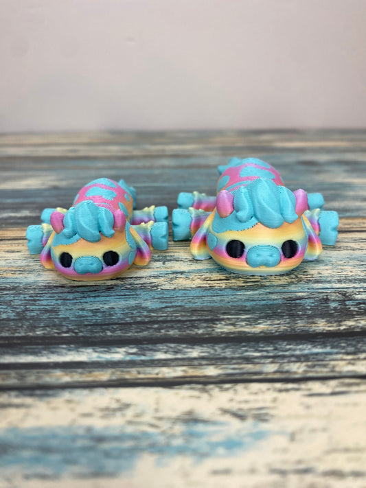 Rainbow Cow Pocket Pals