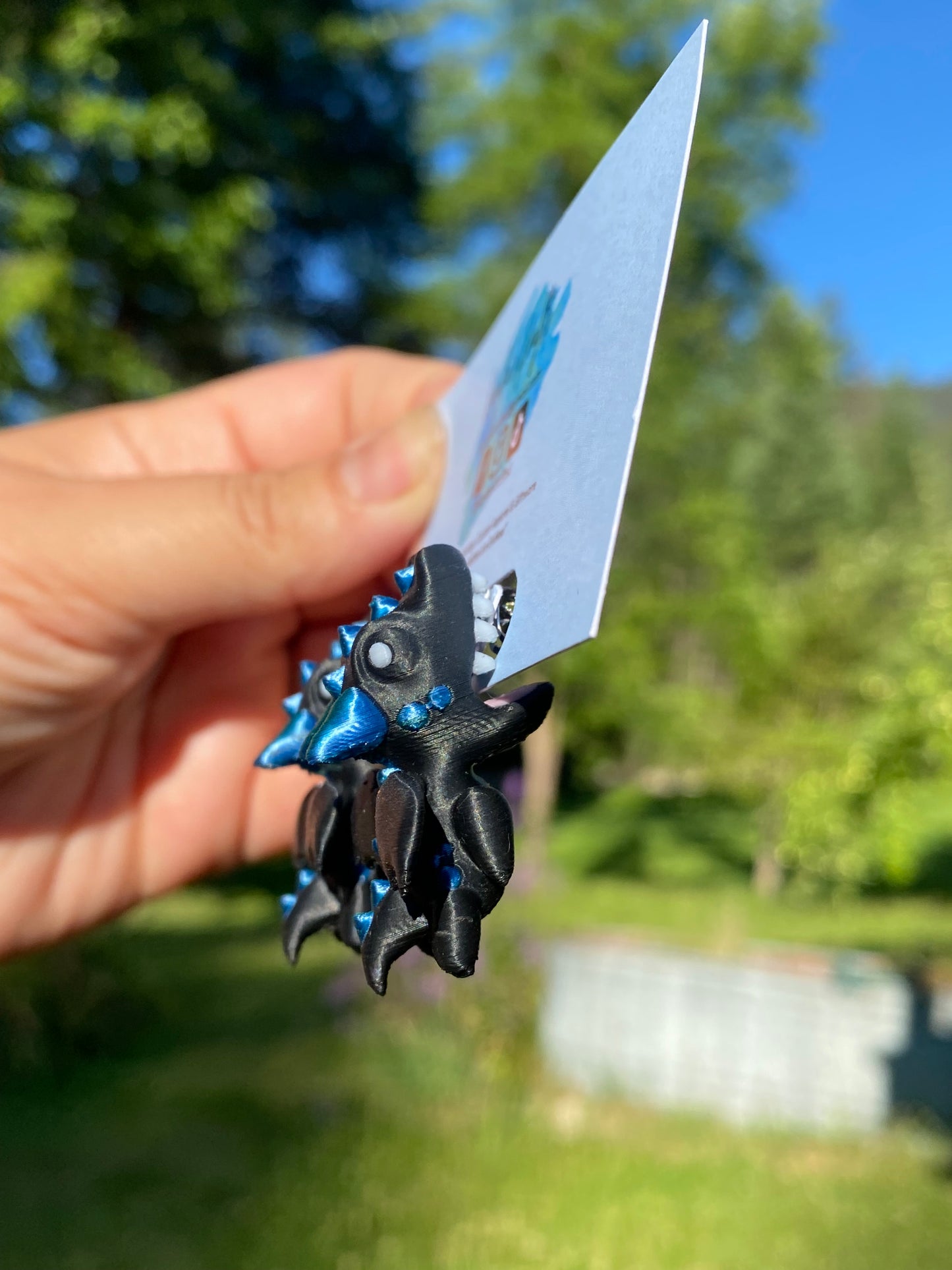 Dragon Chomper 3D Earrings