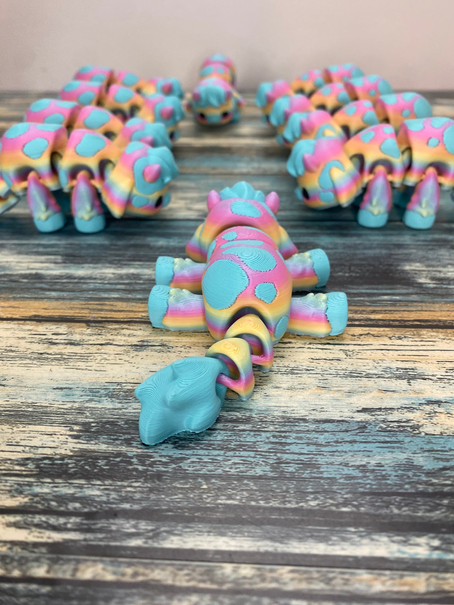 Rainbow Cow Pocket Pals