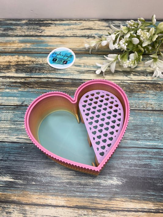 Heart Starch Container